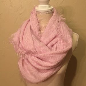 Pink Infinity Scarf